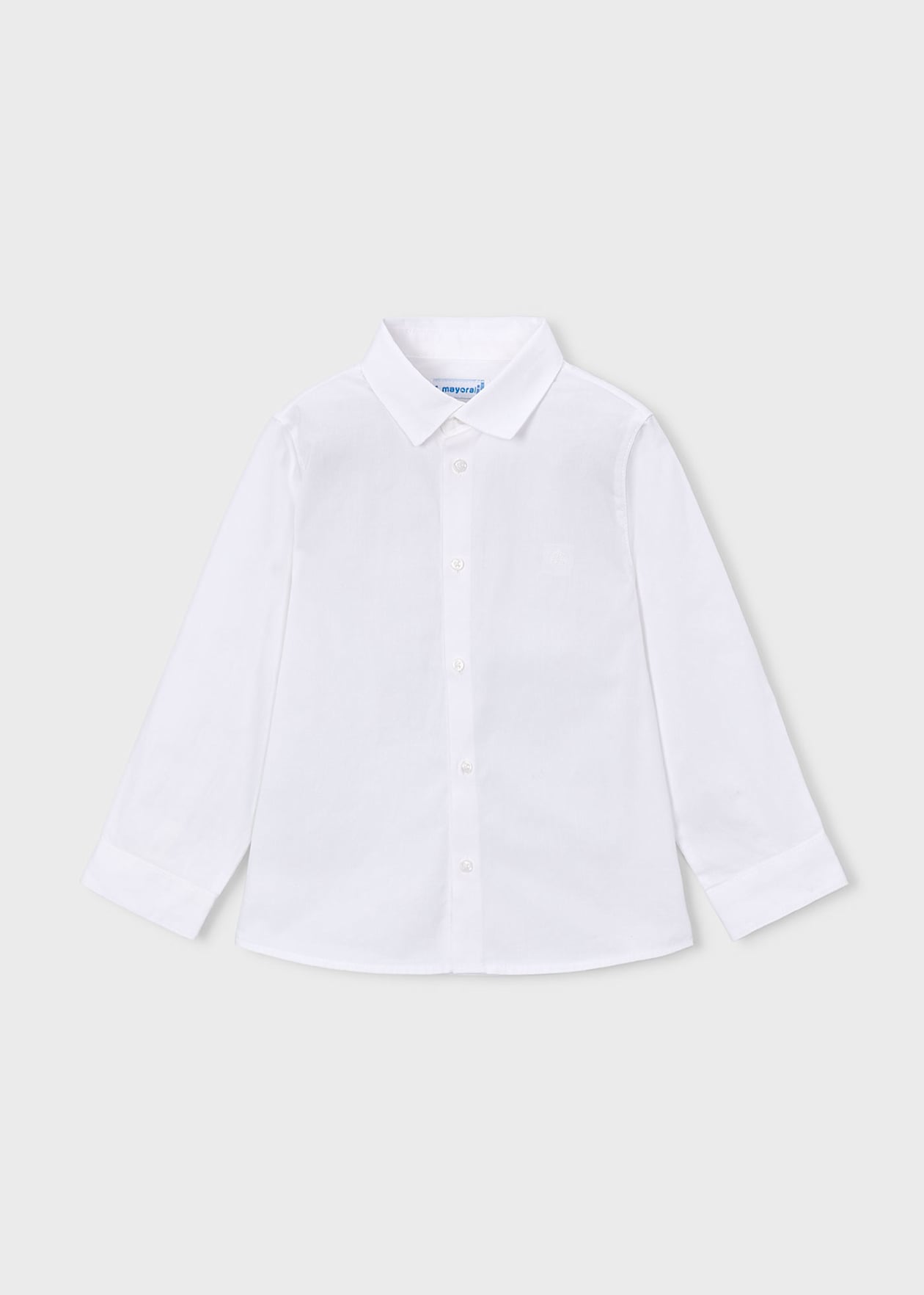 Camisa m/l basica Blanco