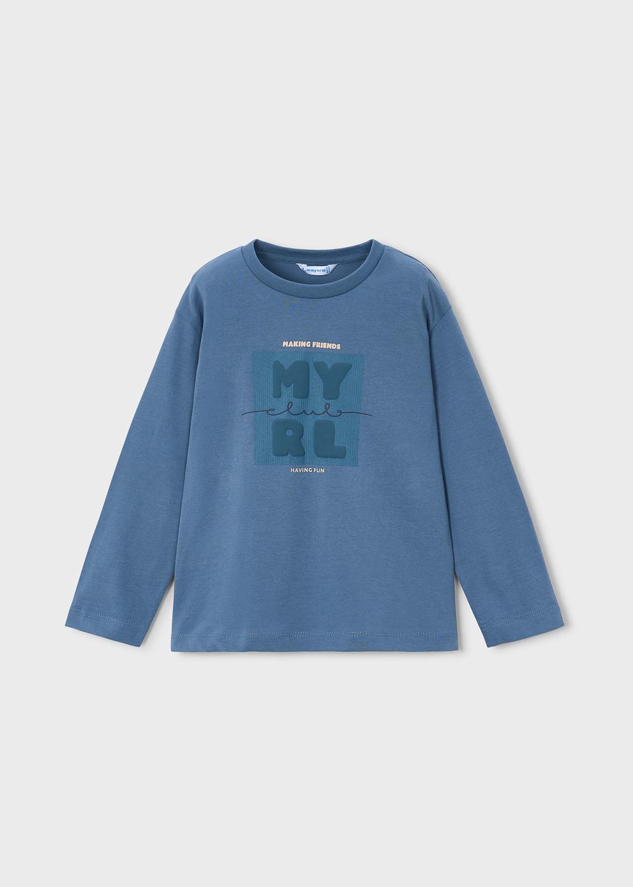 Camiseta m/l basica Glaciar