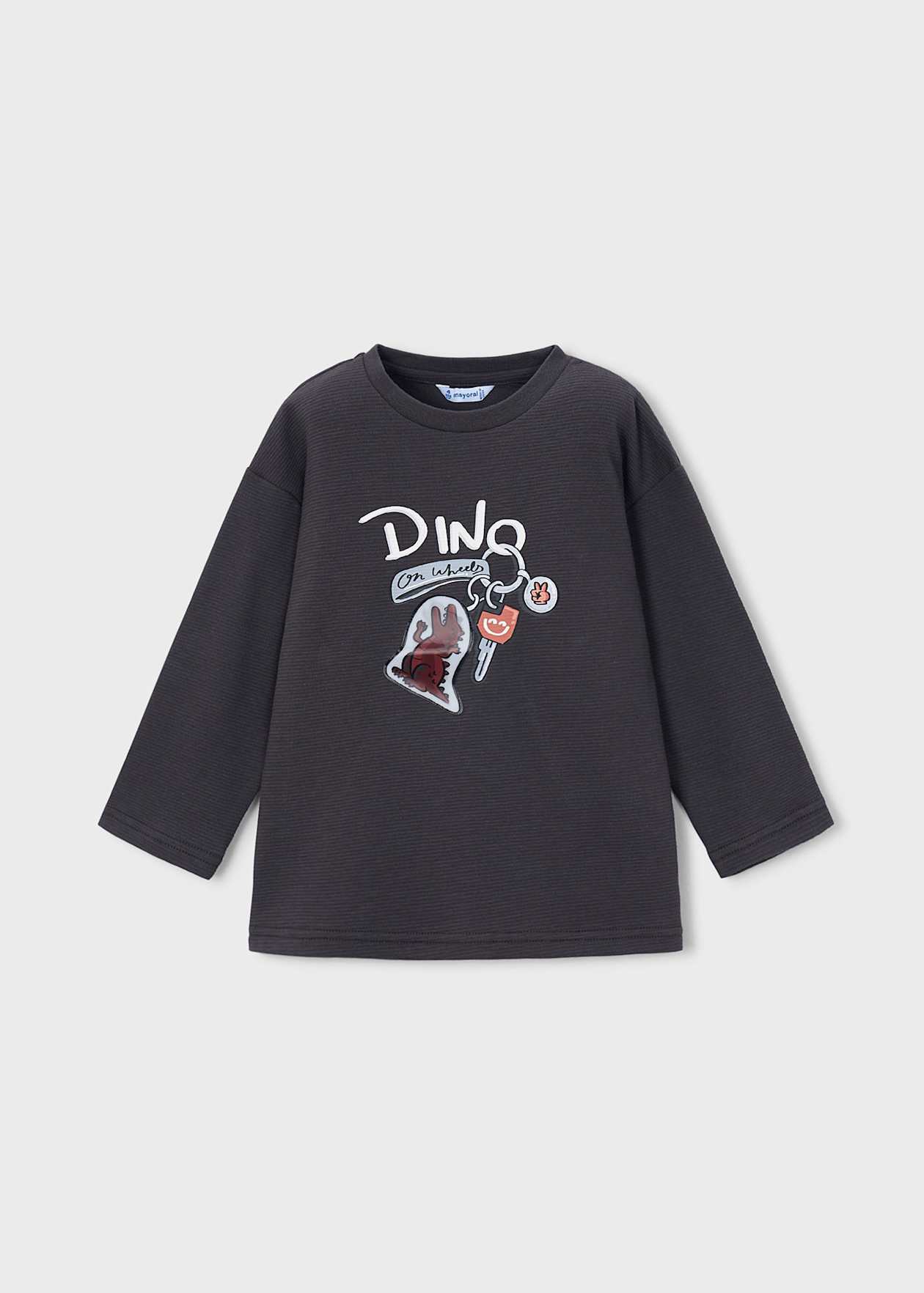 Camiseta m/l lenticular Pizarra