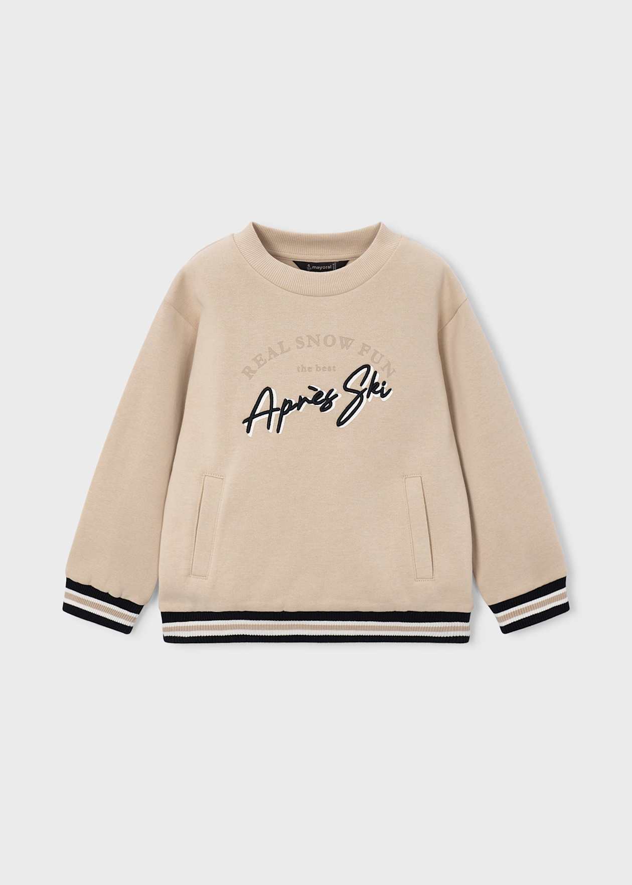 Pullover bordado Topo