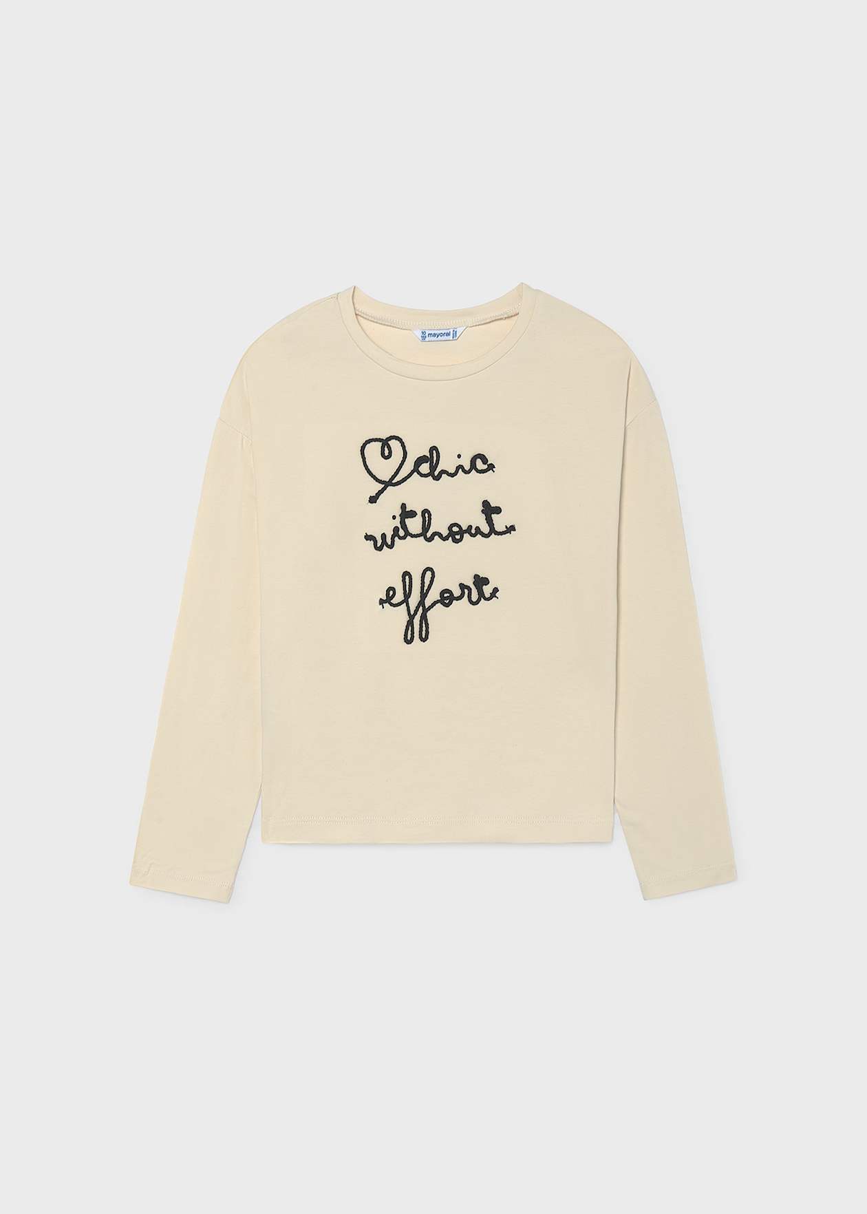 Camiseta m/l con pañuelo Macchiato